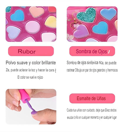 SET DE MAQUILLAJE PARA NIÑA